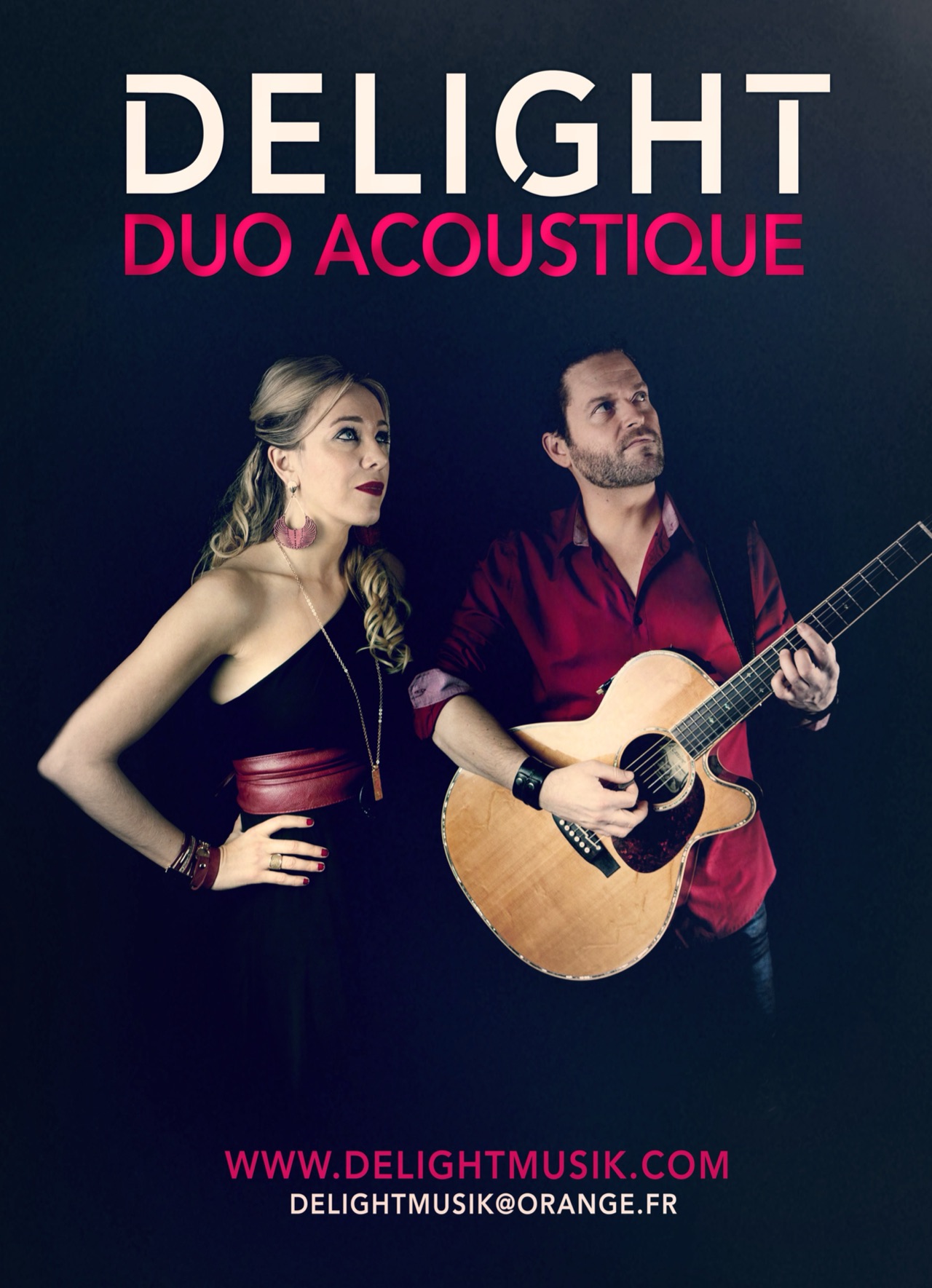 Affiche Delight duo acoustique 2019