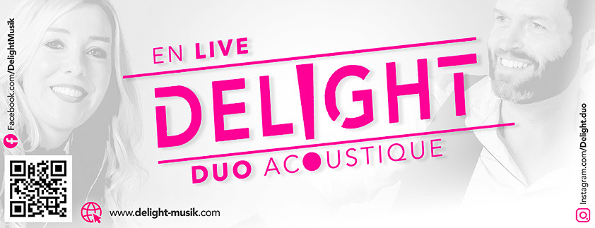 Bannière « En live, Delight duo acoustique » 2026