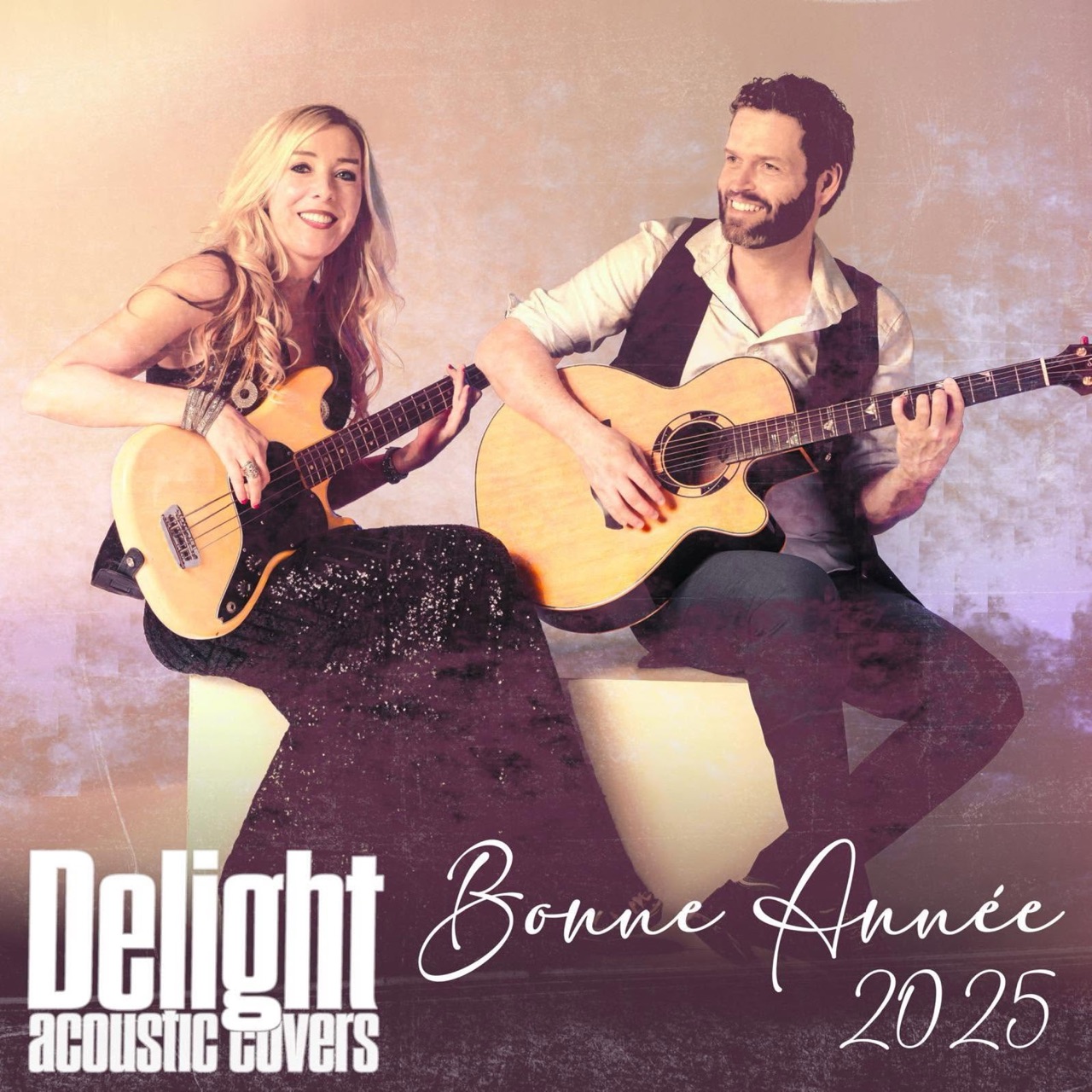 Bannière carrée « Bonne année 2025 » de Delight