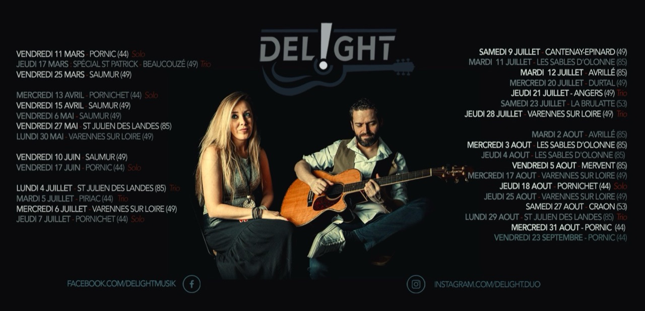 Bannière Delight 2022, autre version des dates