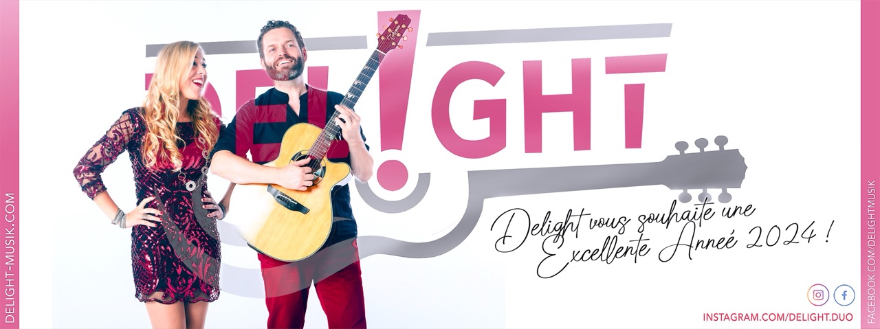 Bannière Delight « Excellente année 2024 »